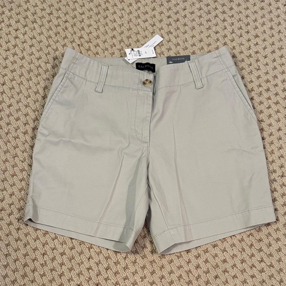 Talbots Women's Chino 6” Short - NWT